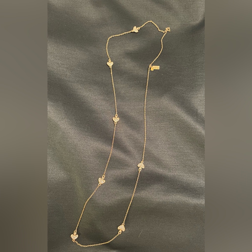 Kate Spade Gold Satellite Spade Necklace